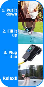 plug and play hot tubs exclusive to Splash Spas
