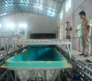hot tub lucite acrylic sheet heating