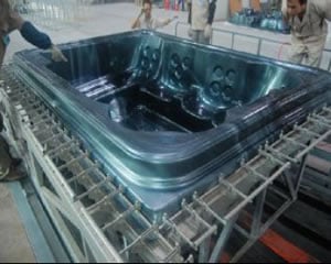 hot tub lucite acrylic shell mould